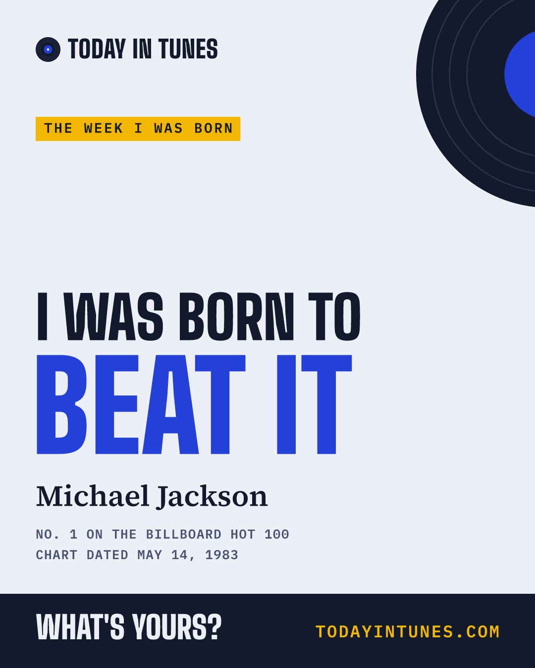 I was born to Beat It, by Michael Jackson