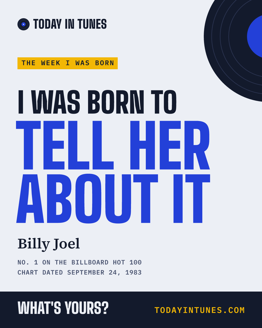 I was born to Tell Her About It, by Billy Joel