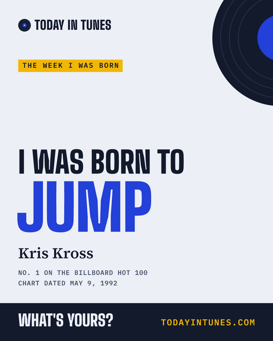 I was born to Jump, by Kris Kross