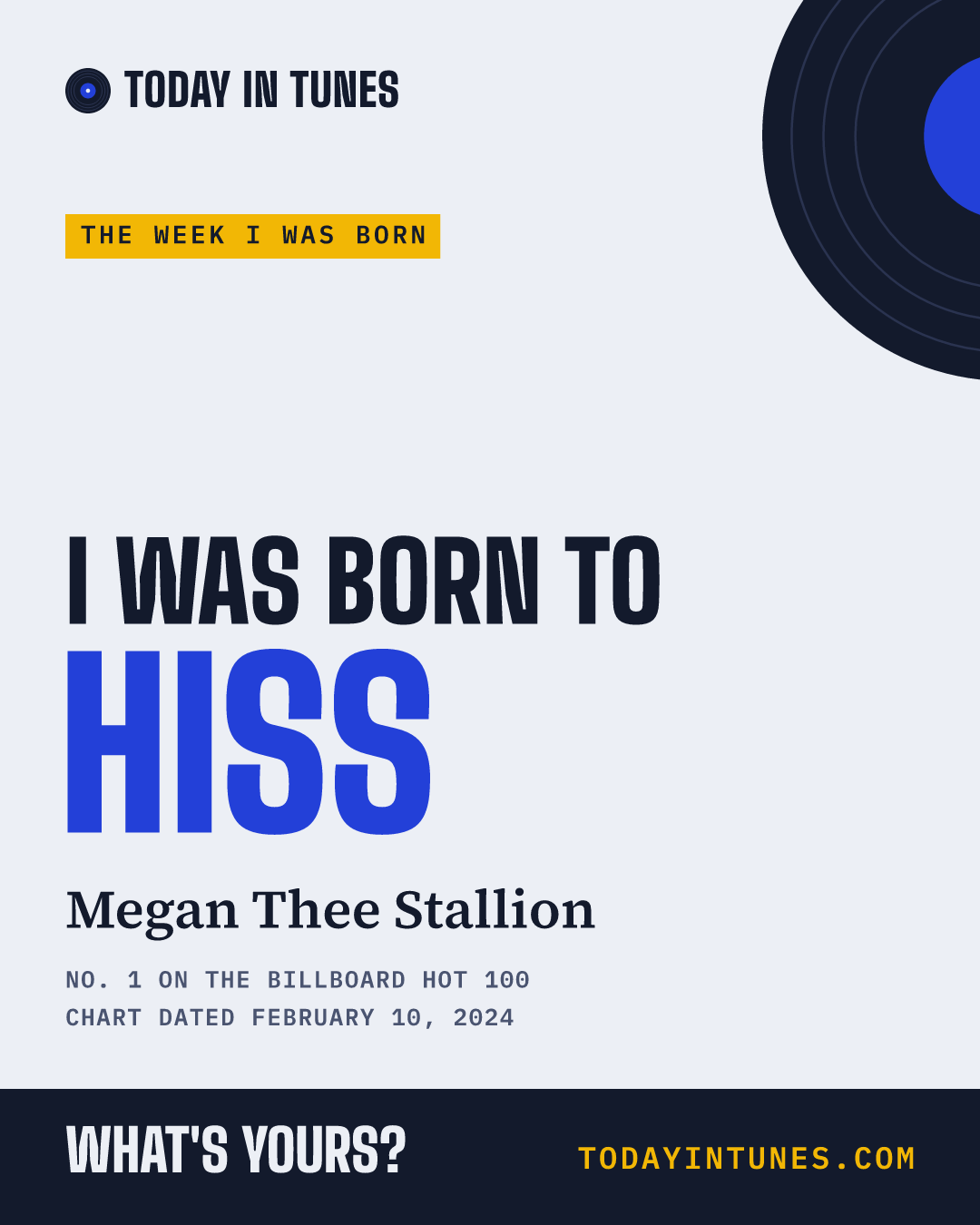 I was born to Hiss, by Megan Thee Stallion